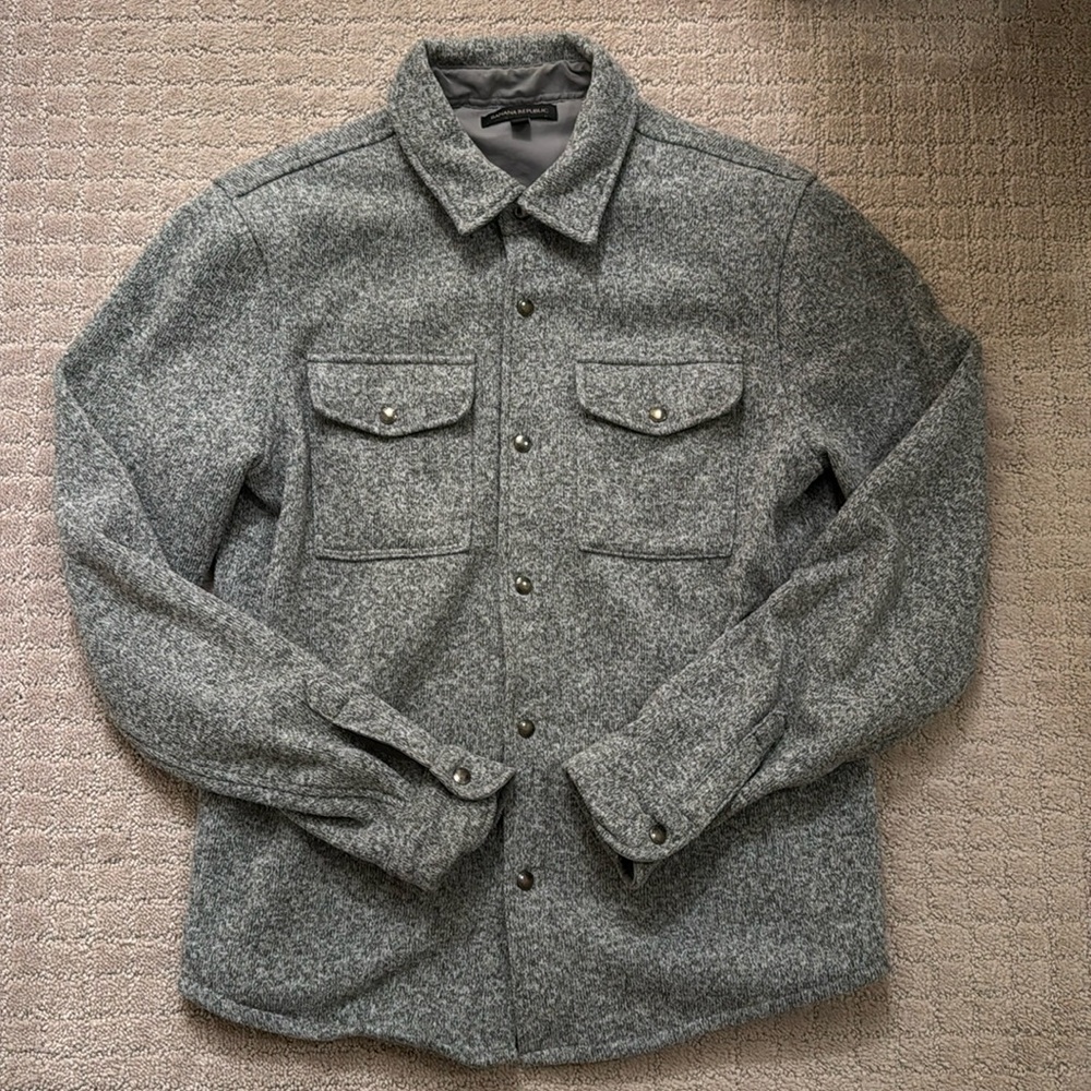 Men’s banana republic flex button down